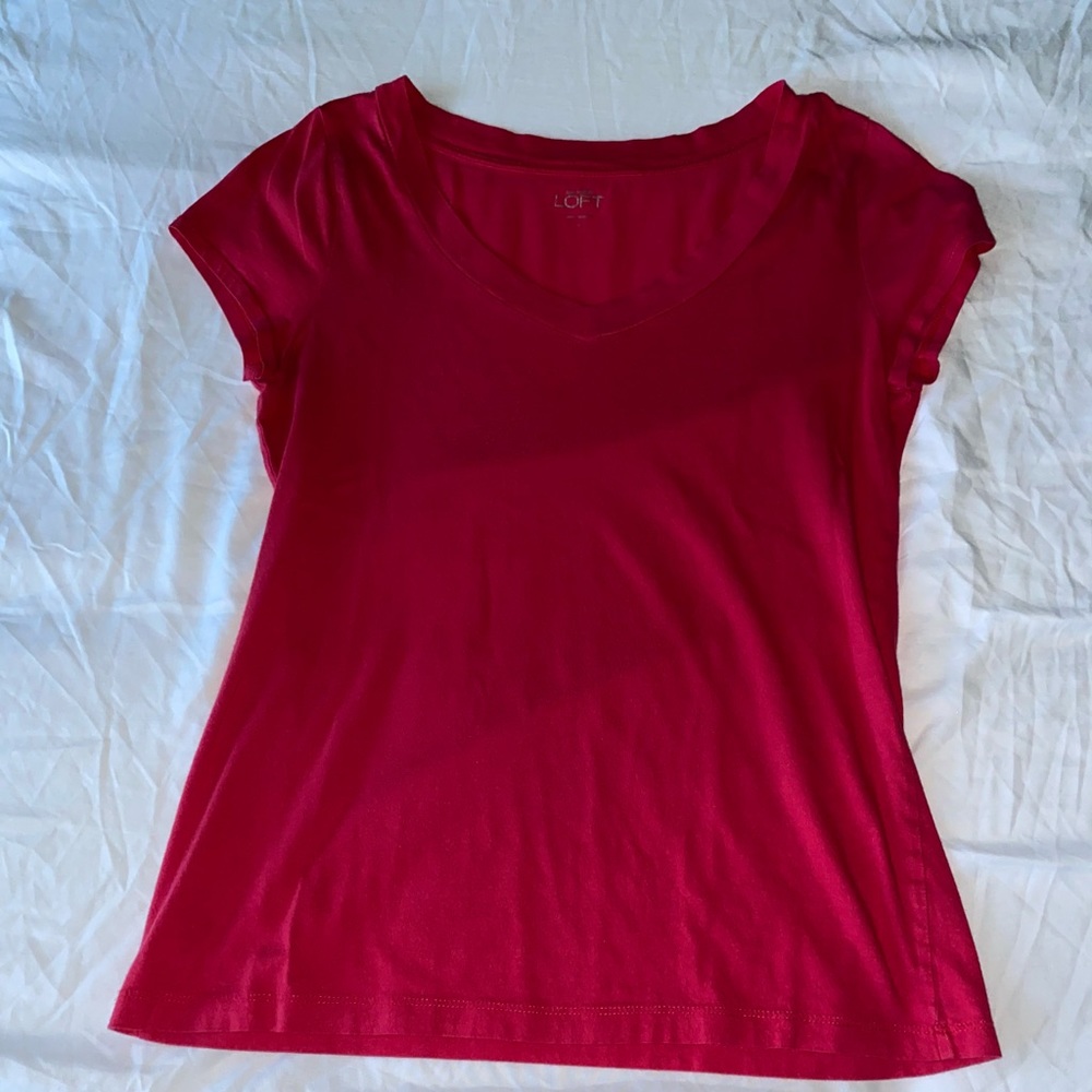 red Loft v-neck